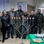 סגן ראש העיר אורן כהן יזם הדלקת נרות חגיגית עם חיילנו האהובים במג״ב קלקיליה