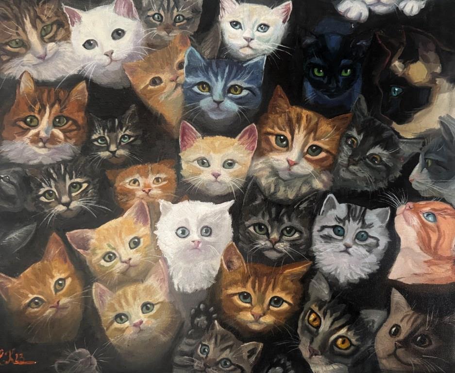 Read more about the article סיפורי חיות : תערוכת יחיד לאמנית יקטרינה קורוטובסקיך  