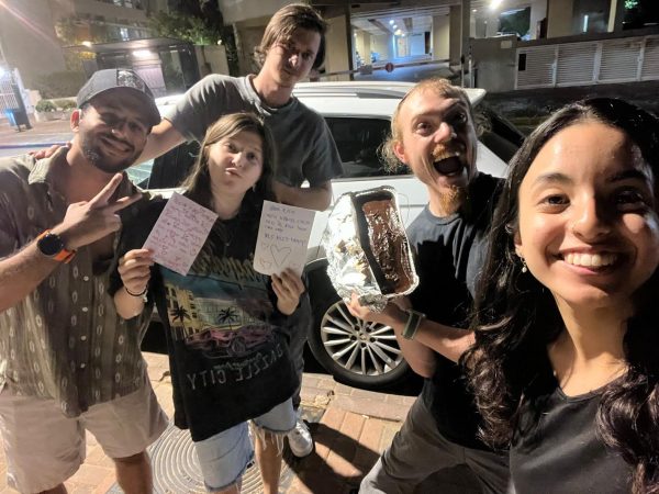 Read more about the article אנשים עם מוגבלויות למען קשישים: משתתפי מכינות כרמל וכו"ח בהרצליה של עמותת "כוונים", הפתיעו קשישים בעיר עם עוגות מתוקות