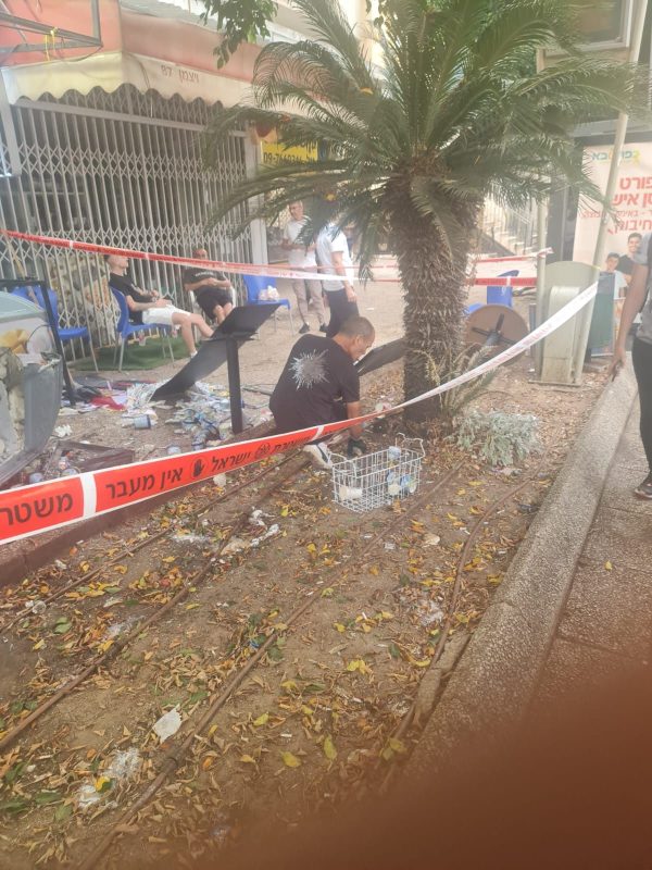 Read more about the article רימון הושלך שלשום בלילה לעבר קיוסק ברחוב ויצמן בכפר סבא