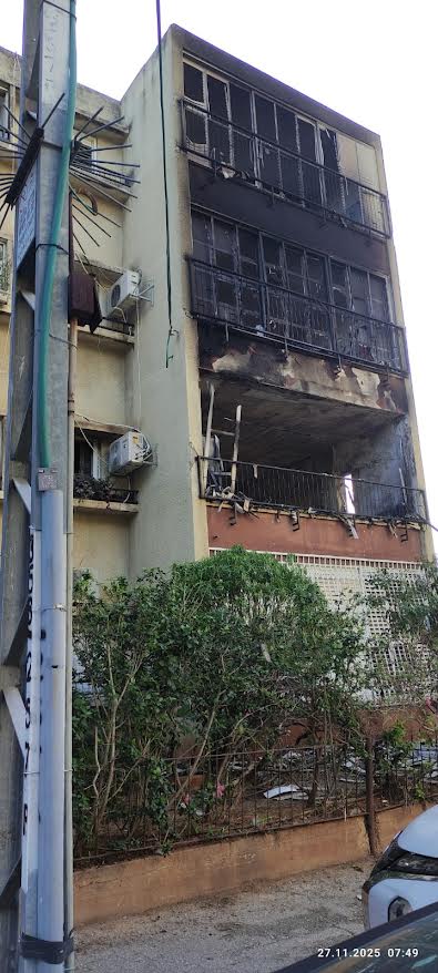 Read more about the article לאחר השריפה הגדולה: הבניין הישן שנשרף בכפר סבא יעבור מהפך